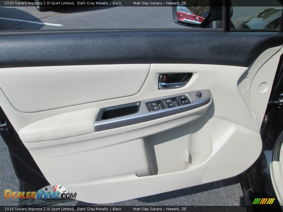 2016 Subaru Impreza 2.0i Sport Limited Dark Gray Metallic / Black Photo #14
