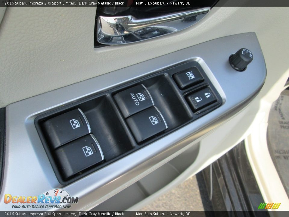 2016 Subaru Impreza 2.0i Sport Limited Dark Gray Metallic / Black Photo #15