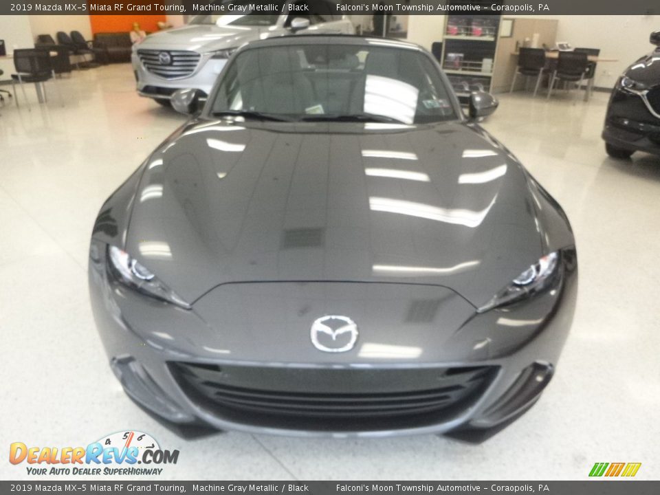 2019 Mazda MX-5 Miata RF Grand Touring Machine Gray Metallic / Black Photo #4