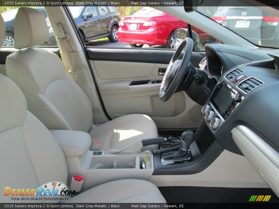 2016 Subaru Impreza 2.0i Sport Limited Dark Gray Metallic / Black Photo #17
