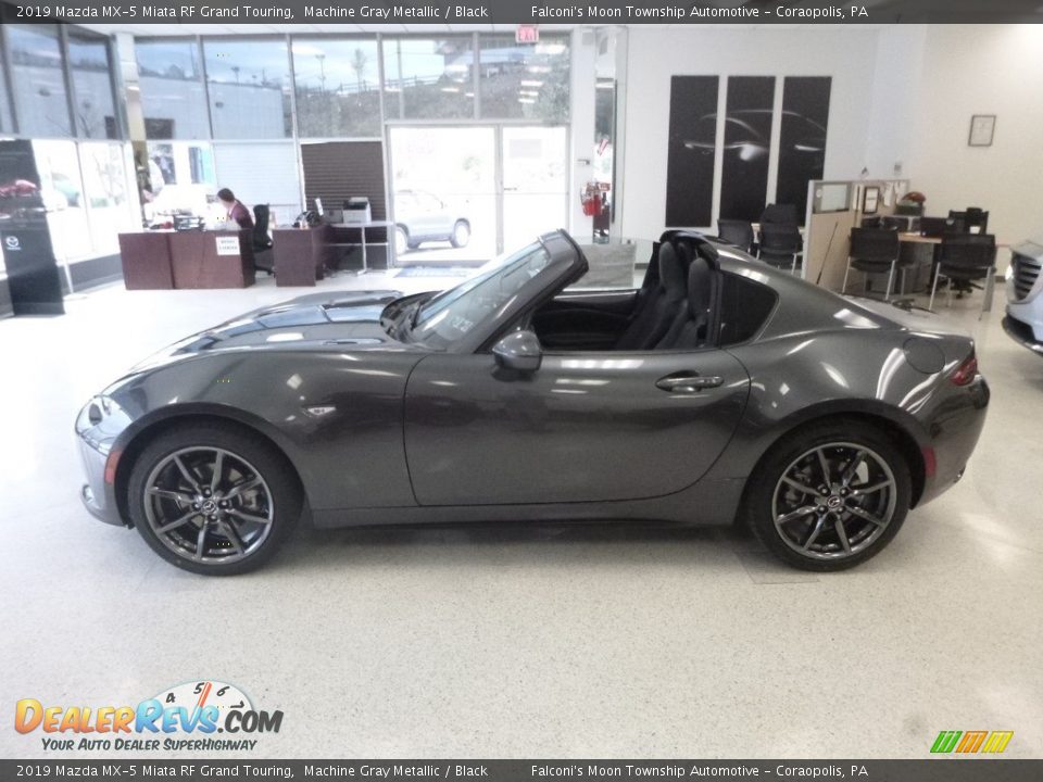 Machine Gray Metallic 2019 Mazda MX-5 Miata RF Grand Touring Photo #6