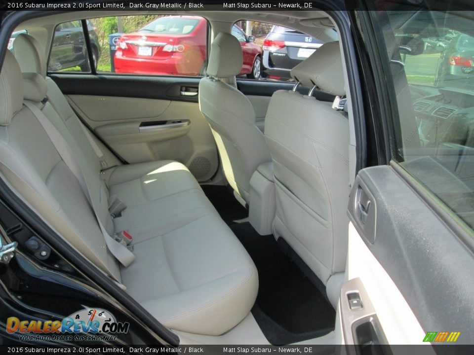 2016 Subaru Impreza 2.0i Sport Limited Dark Gray Metallic / Black Photo #19