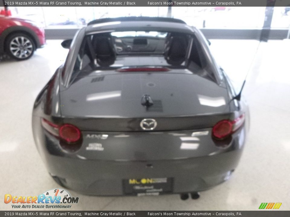 2019 Mazda MX-5 Miata RF Grand Touring Machine Gray Metallic / Black Photo #8