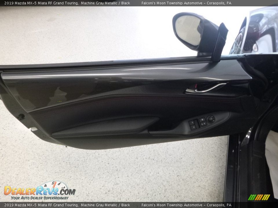 2019 Mazda MX-5 Miata RF Grand Touring Machine Gray Metallic / Black Photo #10