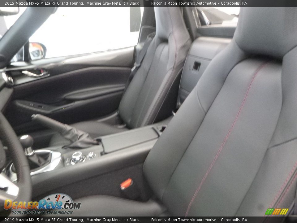 2019 Mazda MX-5 Miata RF Grand Touring Machine Gray Metallic / Black Photo #11