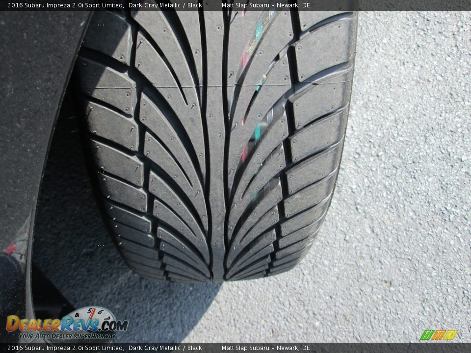 2016 Subaru Impreza 2.0i Sport Limited Dark Gray Metallic / Black Photo #24