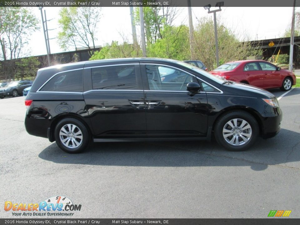 2016 Honda Odyssey EX Crystal Black Pearl / Gray Photo #5