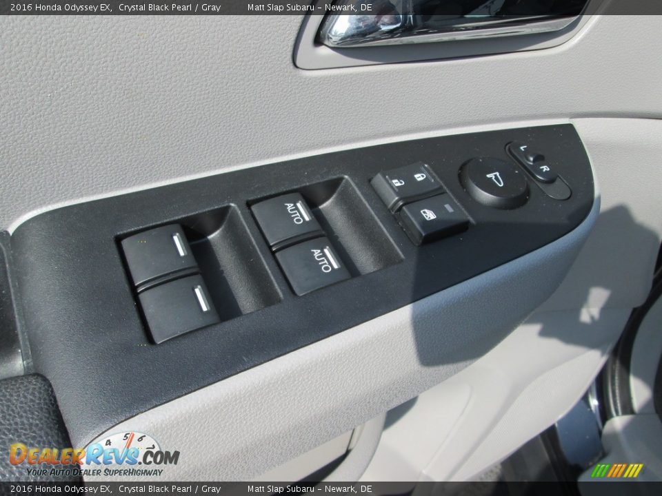 2016 Honda Odyssey EX Crystal Black Pearl / Gray Photo #15