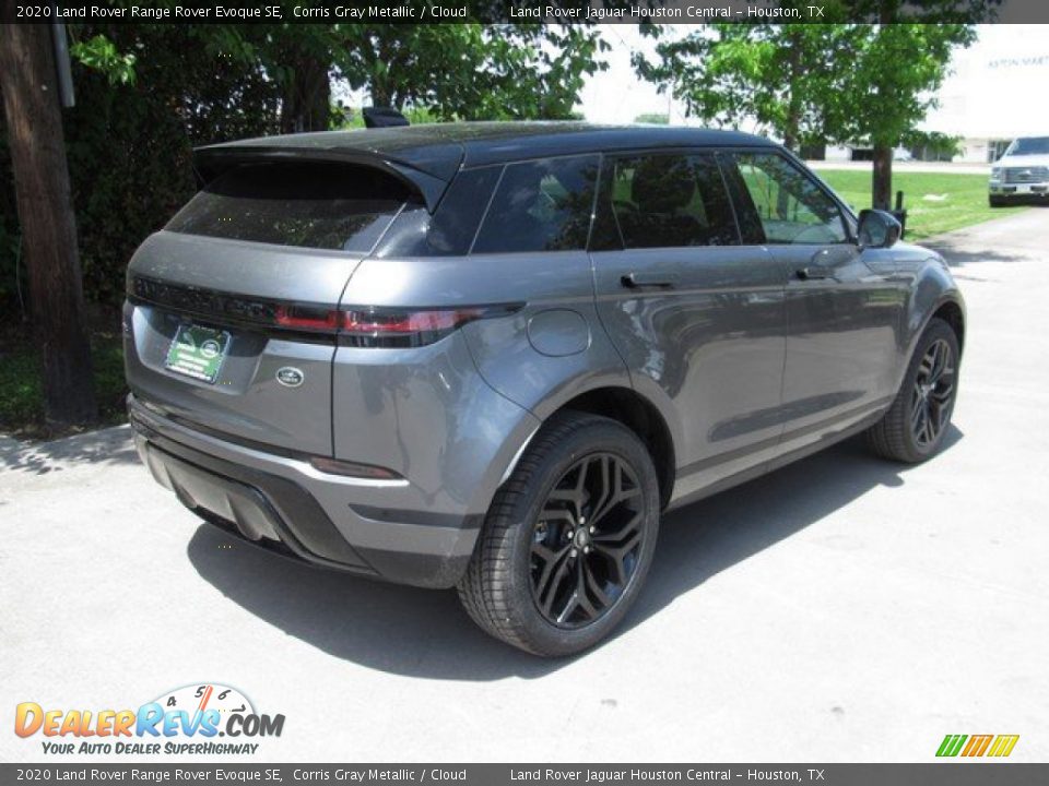 2020 Land Rover Range Rover Evoque SE Corris Gray Metallic / Cloud Photo #7
