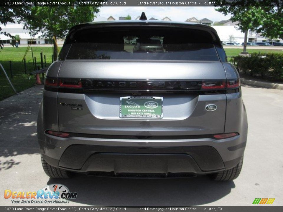 2020 Land Rover Range Rover Evoque SE Corris Gray Metallic / Cloud Photo #8