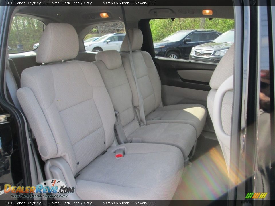 2016 Honda Odyssey EX Crystal Black Pearl / Gray Photo #19