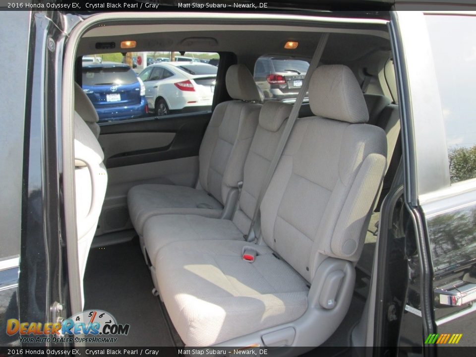 2016 Honda Odyssey EX Crystal Black Pearl / Gray Photo #21