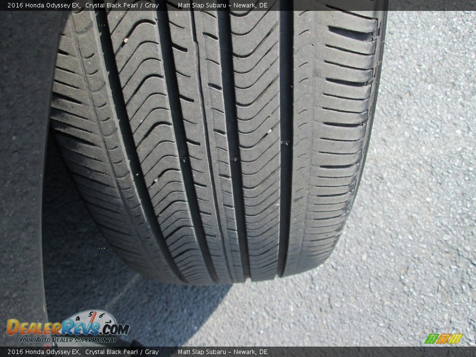 2016 Honda Odyssey EX Crystal Black Pearl / Gray Photo #23