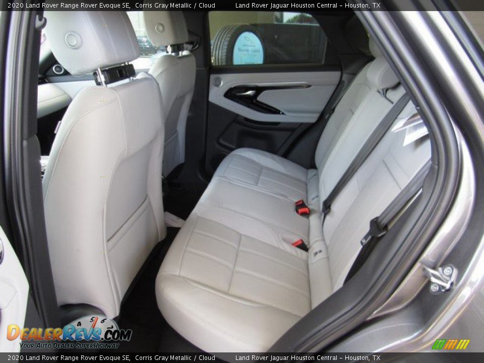 Rear Seat of 2020 Land Rover Range Rover Evoque SE Photo #13
