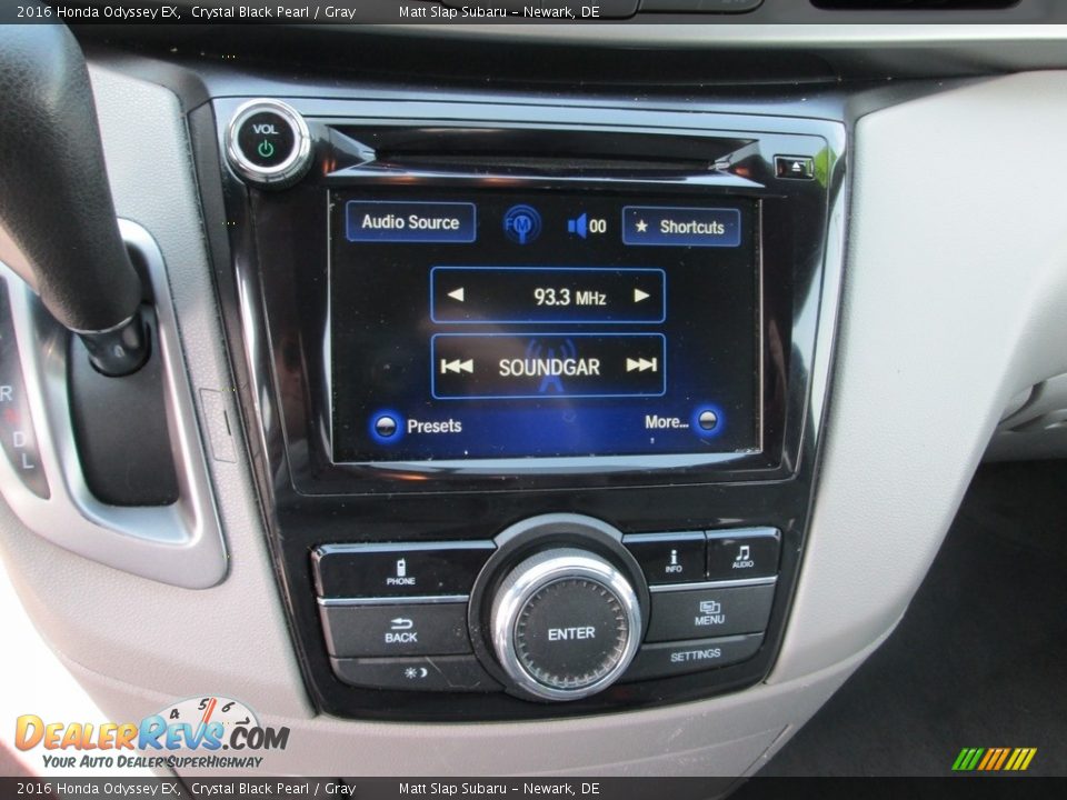 2016 Honda Odyssey EX Crystal Black Pearl / Gray Photo #26