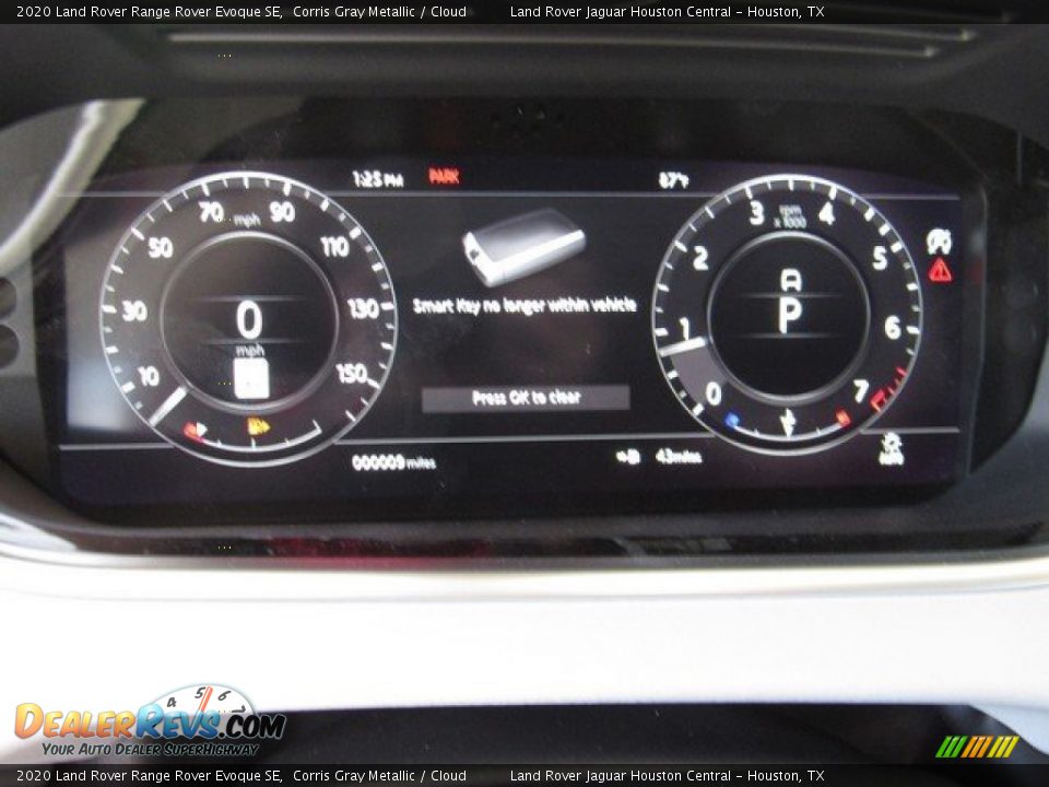 2020 Land Rover Range Rover Evoque SE Corris Gray Metallic / Cloud Photo #29