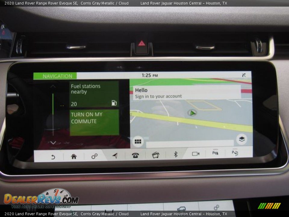 Navigation of 2020 Land Rover Range Rover Evoque SE Photo #33