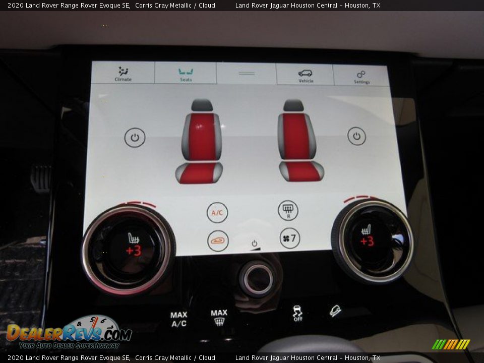 Controls of 2020 Land Rover Range Rover Evoque SE Photo #36