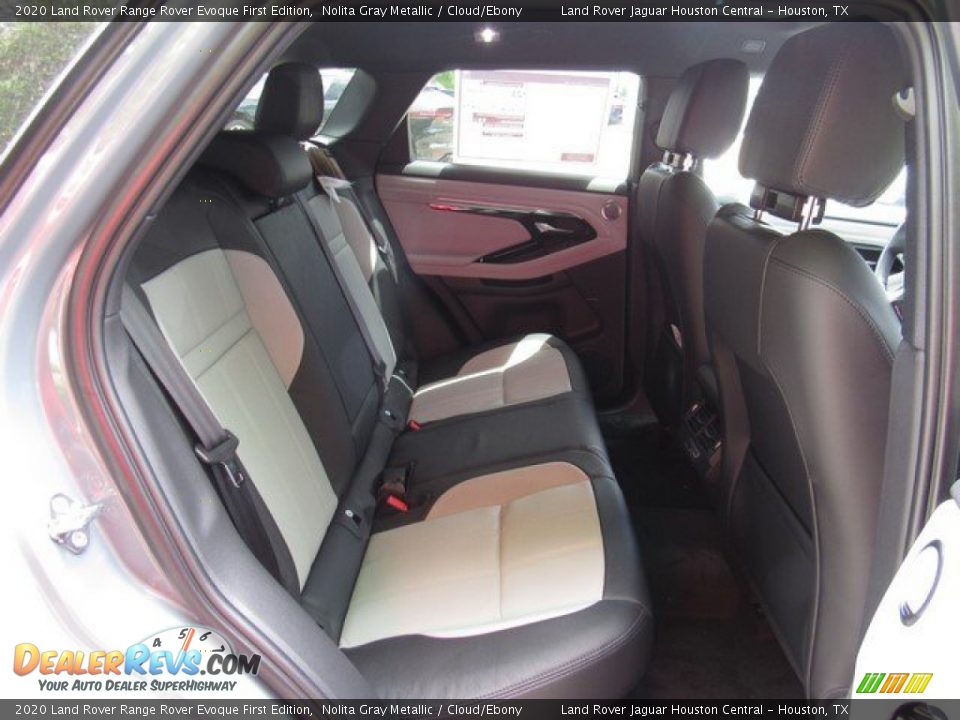 Rear Seat of 2020 Land Rover Range Rover Evoque First Edition Photo #19