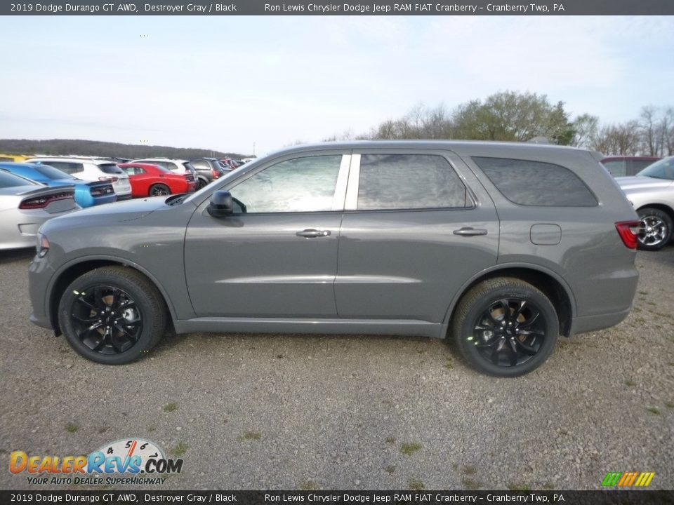 2019 Dodge Durango GT AWD Destroyer Gray / Black Photo #2