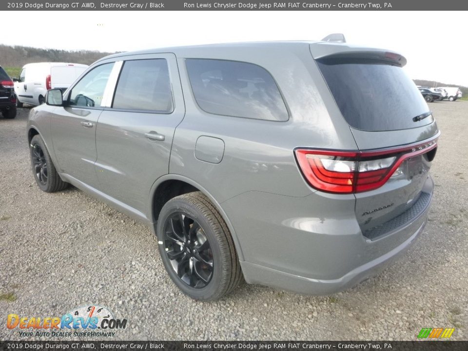 2019 Dodge Durango GT AWD Destroyer Gray / Black Photo #3