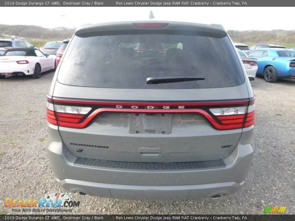 2019 Dodge Durango GT AWD Destroyer Gray / Black Photo #4