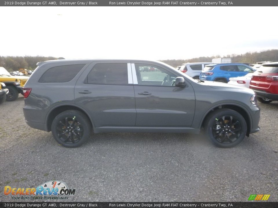 2019 Dodge Durango GT AWD Destroyer Gray / Black Photo #6