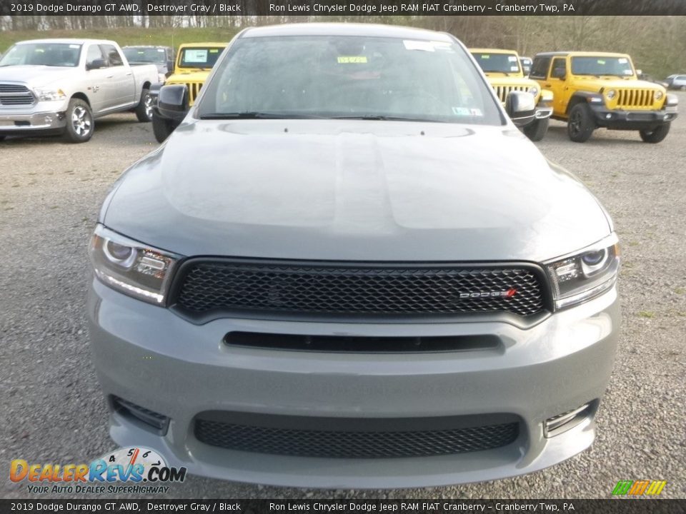 2019 Dodge Durango GT AWD Destroyer Gray / Black Photo #8