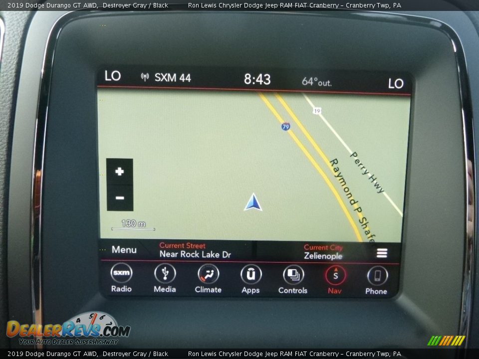 2019 Dodge Durango GT AWD Destroyer Gray / Black Photo #16