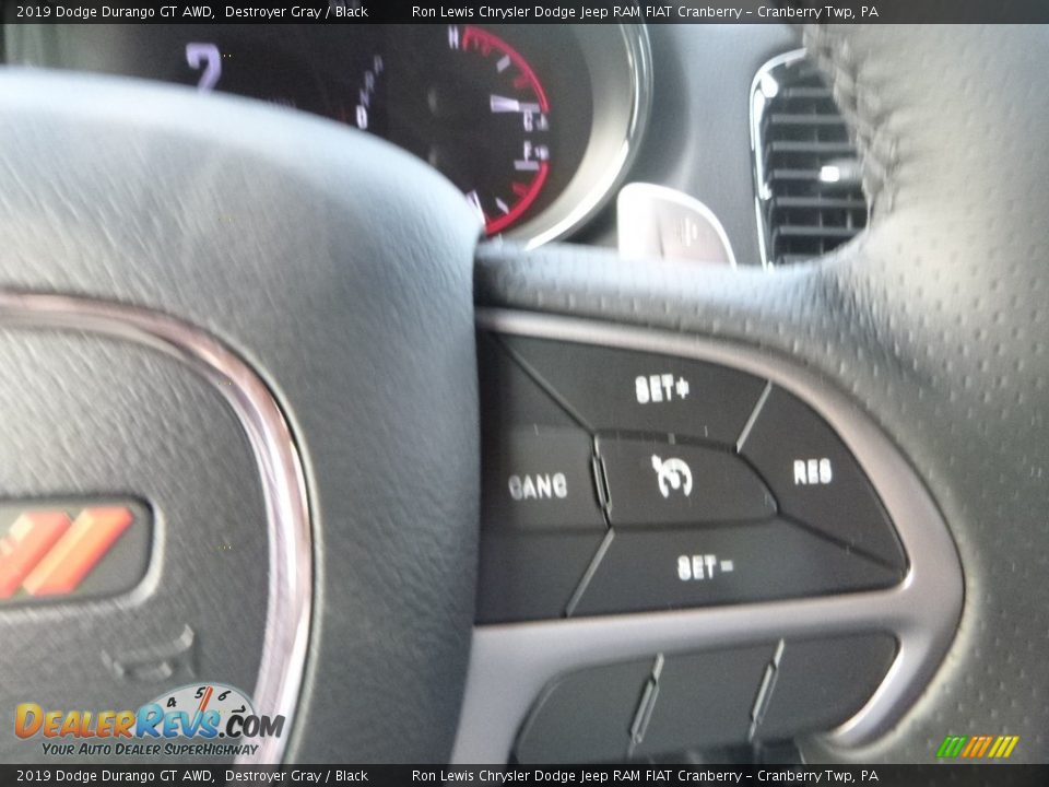 2019 Dodge Durango GT AWD Destroyer Gray / Black Photo #18