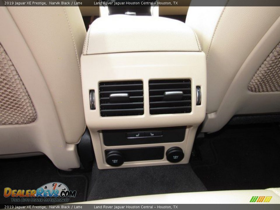2019 Jaguar XE Prestige Narvik Black / Latte Photo #16
