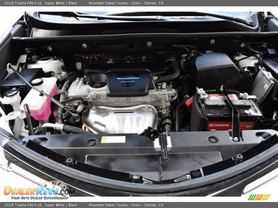 2018 Toyota RAV4 LE Super White / Black Photo #27