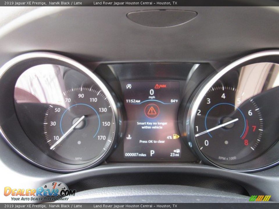 2019 Jaguar XE Prestige Narvik Black / Latte Photo #29