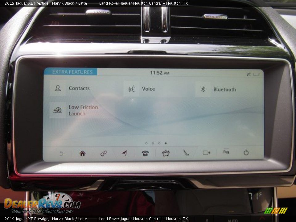 2019 Jaguar XE Prestige Narvik Black / Latte Photo #32