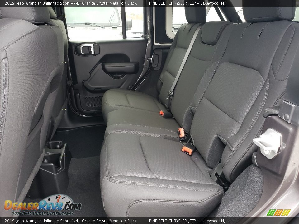 2019 Jeep Wrangler Unlimited Sport 4x4 Granite Crystal Metallic / Black Photo #6