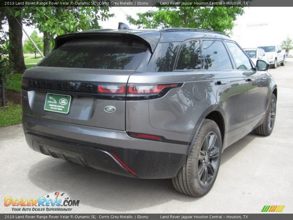 2019 Land Rover Range Rover Velar R-Dynamic SE Corris Grey Metallic / Ebony Photo #7
