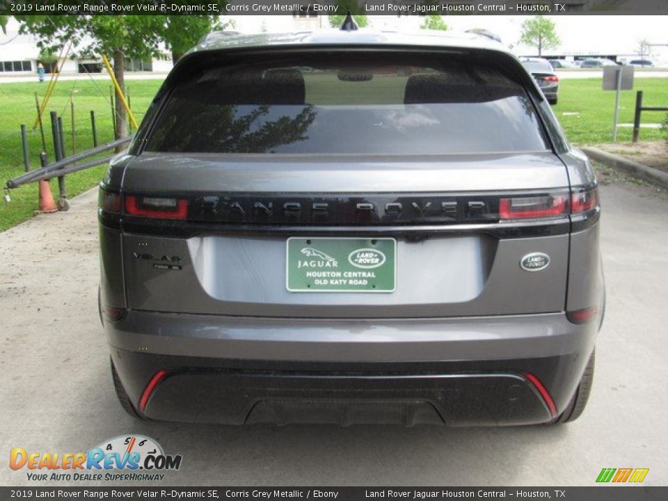 2019 Land Rover Range Rover Velar R-Dynamic SE Corris Grey Metallic / Ebony Photo #8