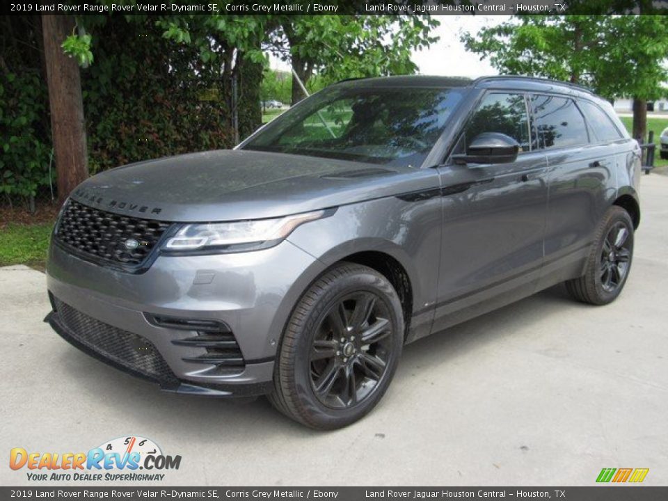 2019 Land Rover Range Rover Velar R-Dynamic SE Corris Grey Metallic / Ebony Photo #10