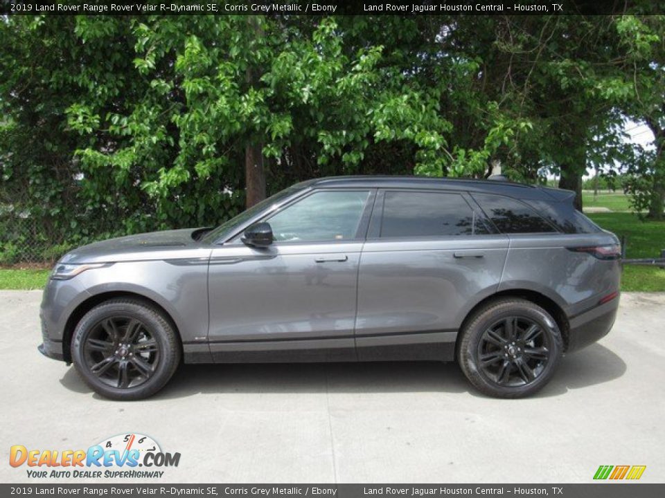 2019 Land Rover Range Rover Velar R-Dynamic SE Corris Grey Metallic / Ebony Photo #11