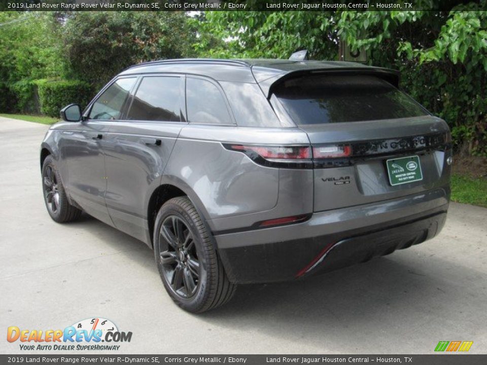 2019 Land Rover Range Rover Velar R-Dynamic SE Corris Grey Metallic / Ebony Photo #12