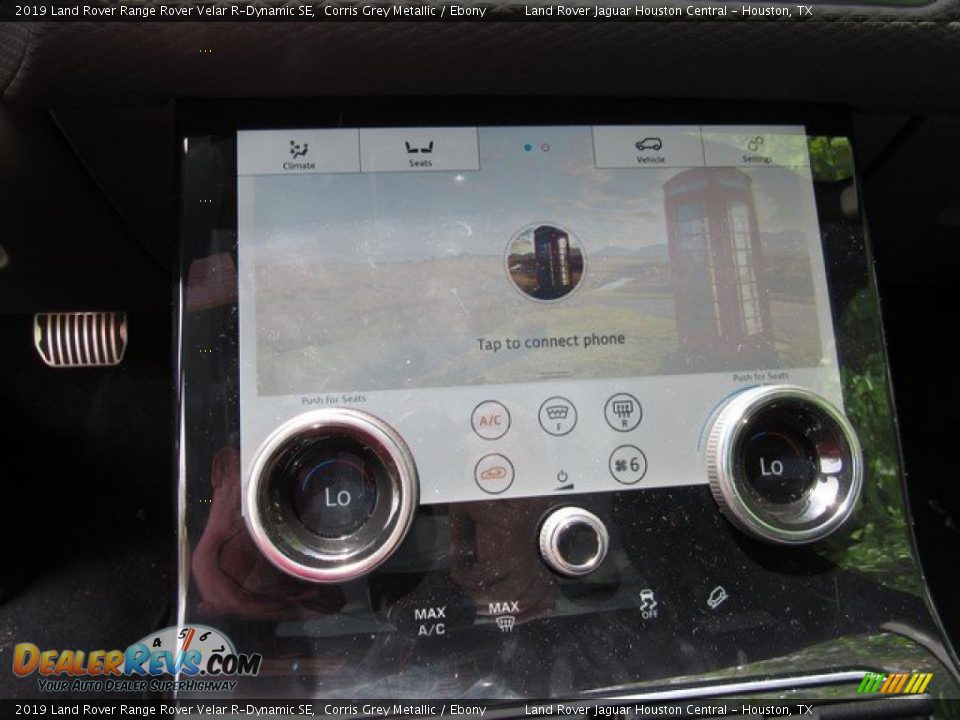 2019 Land Rover Range Rover Velar R-Dynamic SE Corris Grey Metallic / Ebony Photo #30
