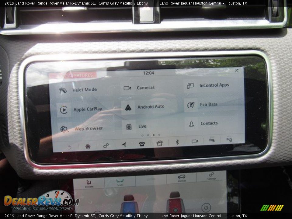 2019 Land Rover Range Rover Velar R-Dynamic SE Corris Grey Metallic / Ebony Photo #33