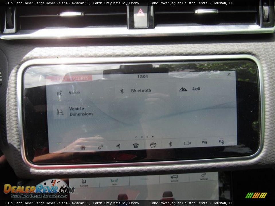2019 Land Rover Range Rover Velar R-Dynamic SE Corris Grey Metallic / Ebony Photo #34