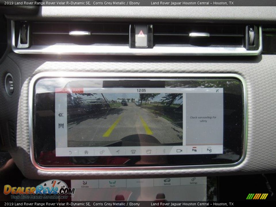 2019 Land Rover Range Rover Velar R-Dynamic SE Corris Grey Metallic / Ebony Photo #36