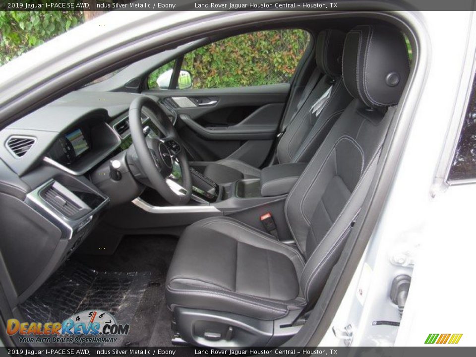 Ebony Interior - 2019 Jaguar I-PACE SE AWD Photo #3