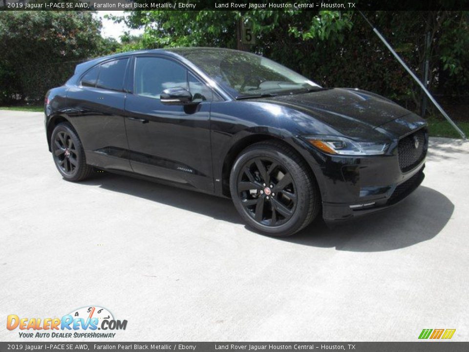 Farallon Pearl Black Metallic 2019 Jaguar I-PACE SE AWD Photo #1