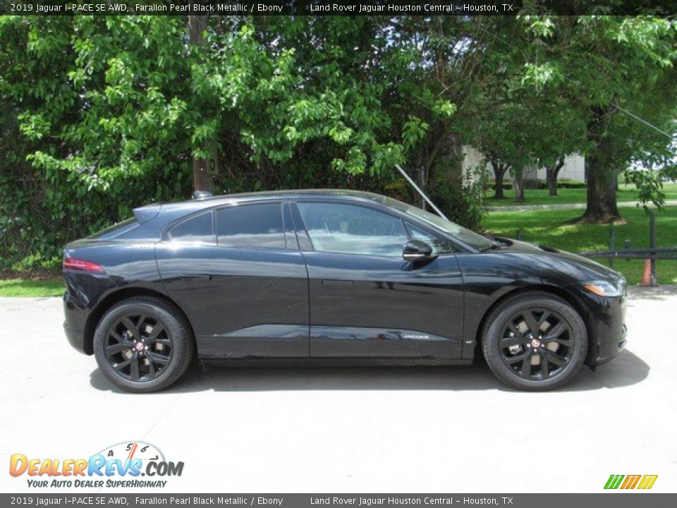 Farallon Pearl Black Metallic 2019 Jaguar I-PACE SE AWD Photo #6