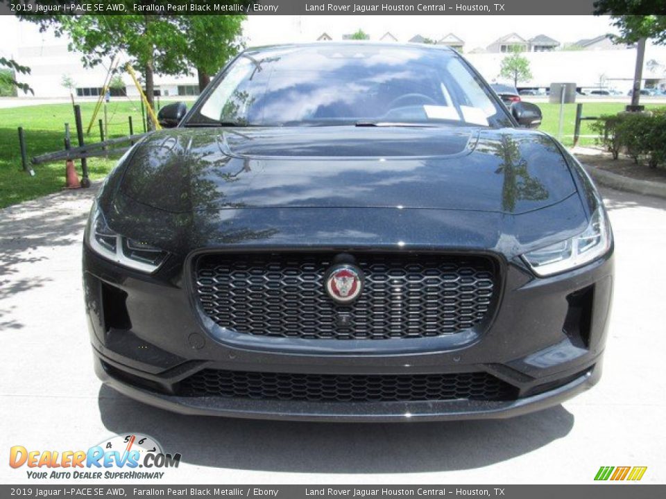 2019 Jaguar I-PACE SE AWD Farallon Pearl Black Metallic / Ebony Photo #9