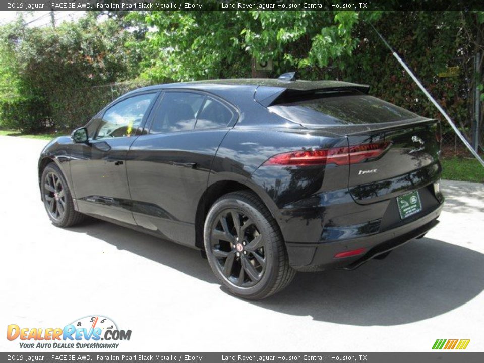 2019 Jaguar I-PACE SE AWD Farallon Pearl Black Metallic / Ebony Photo #12