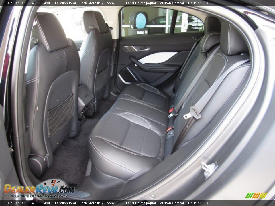 Rear Seat of 2019 Jaguar I-PACE SE AWD Photo #13